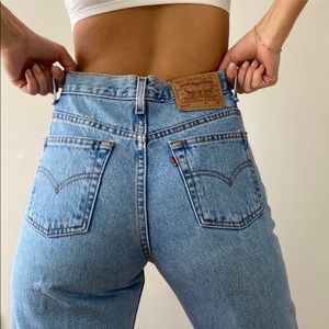 NEW Vintage 90’s Levi’s 512 Slim Fit Straight Leg Jeans sz 13 Jr Modern sz 30